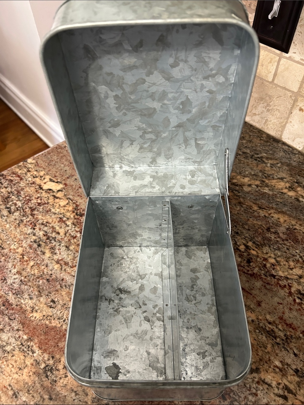 Galvanized Metal Storage Seed SaverTin - Gray - Picture 2 of 9